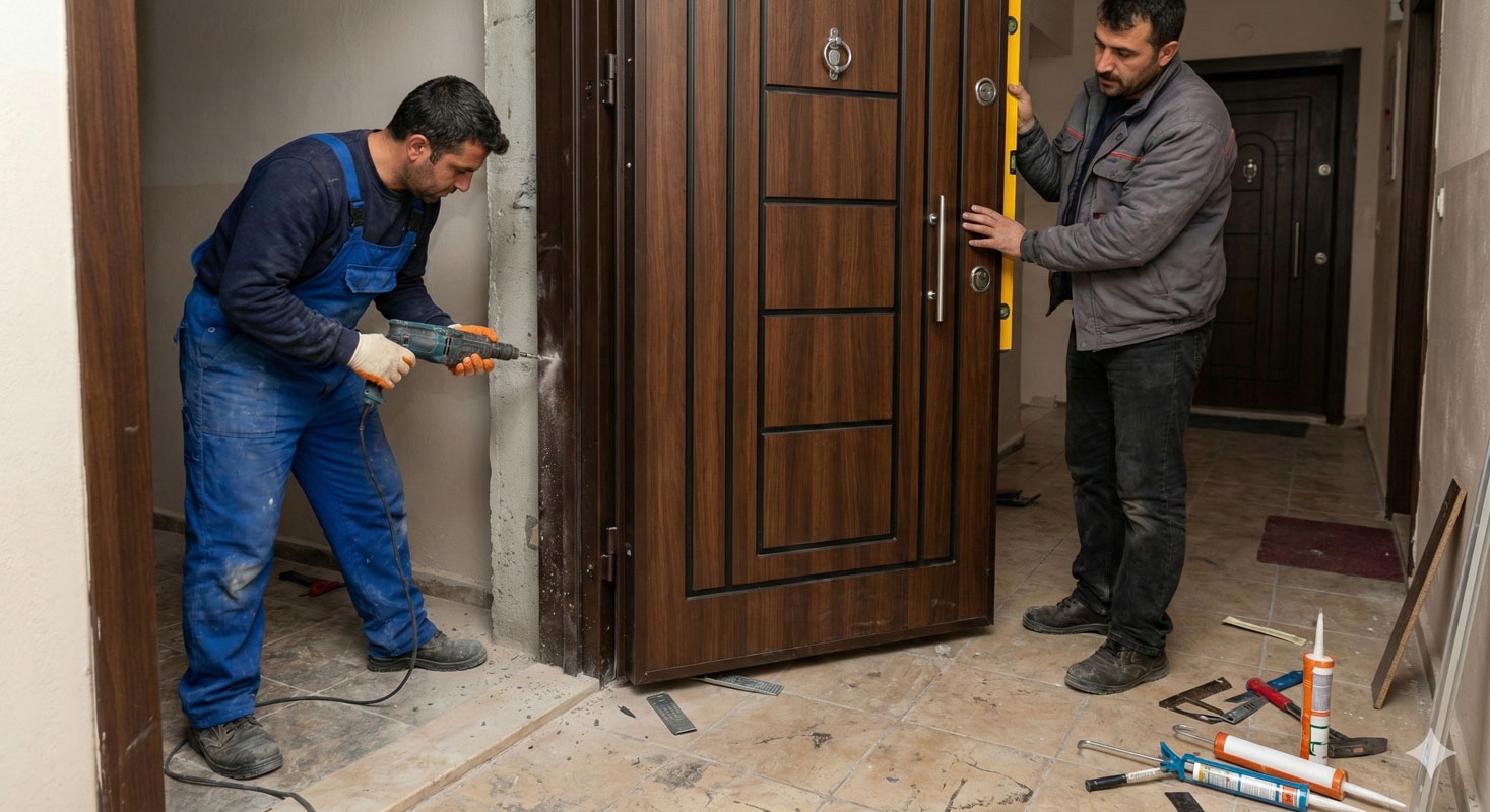 Çelik Kapı Satış ve Montaj Hizmeti