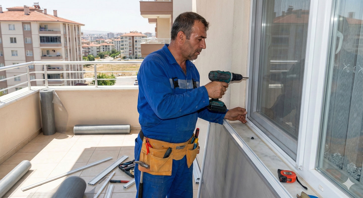 Kapı ve Pencere Sineklik Satış ve Montaj Hizmeti